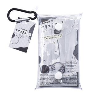 カラビナ付きアクスタケース ブラック