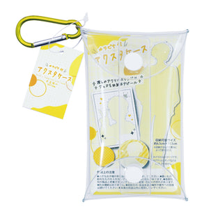 カラビナ付きアクスタケース イエロー