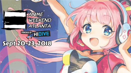 アメリカの老舗コンベンションイベント 「Anime Weekend Atlanta 2018」に出展いたします。