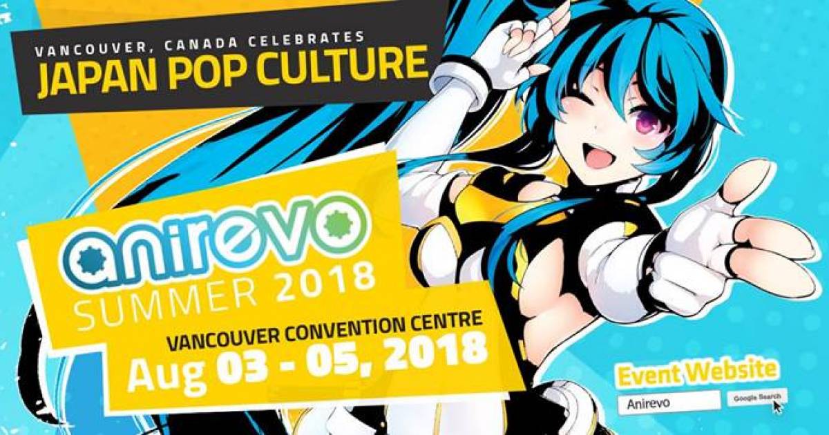 カナダ最大級のアニメイベント『Anime Revolution2018(通称:アニレボ)』に出展いたします。