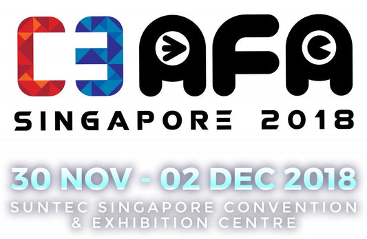 今年10周年を迎えるシンガポールのアニメイベント 「C3 AFA Singapore 2018」に出展いたします。