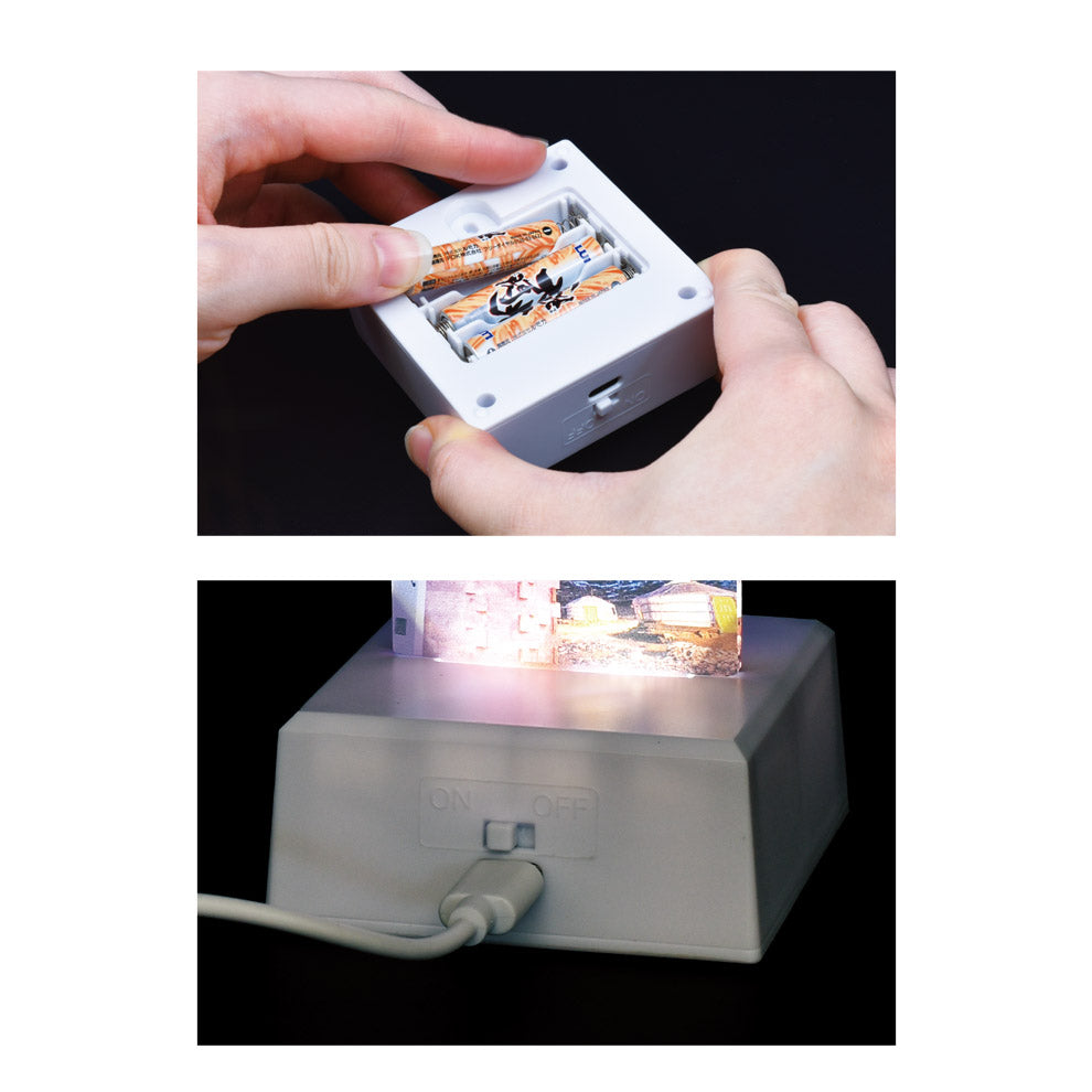 【推し活】アクリルスタンド用　ライトアップステージ　Acrylic stand light