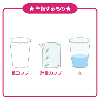 【おうちでできる実験キット】色が変化するアメーバジェル