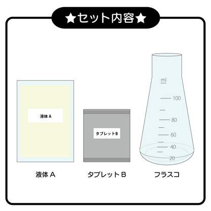 【おうちでできる！サイエンス&クラフトシリーズ】 フラスコで溶岩バブルをつくろう！