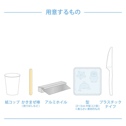 【おうちでできる実験キット】 てづくりせっけん