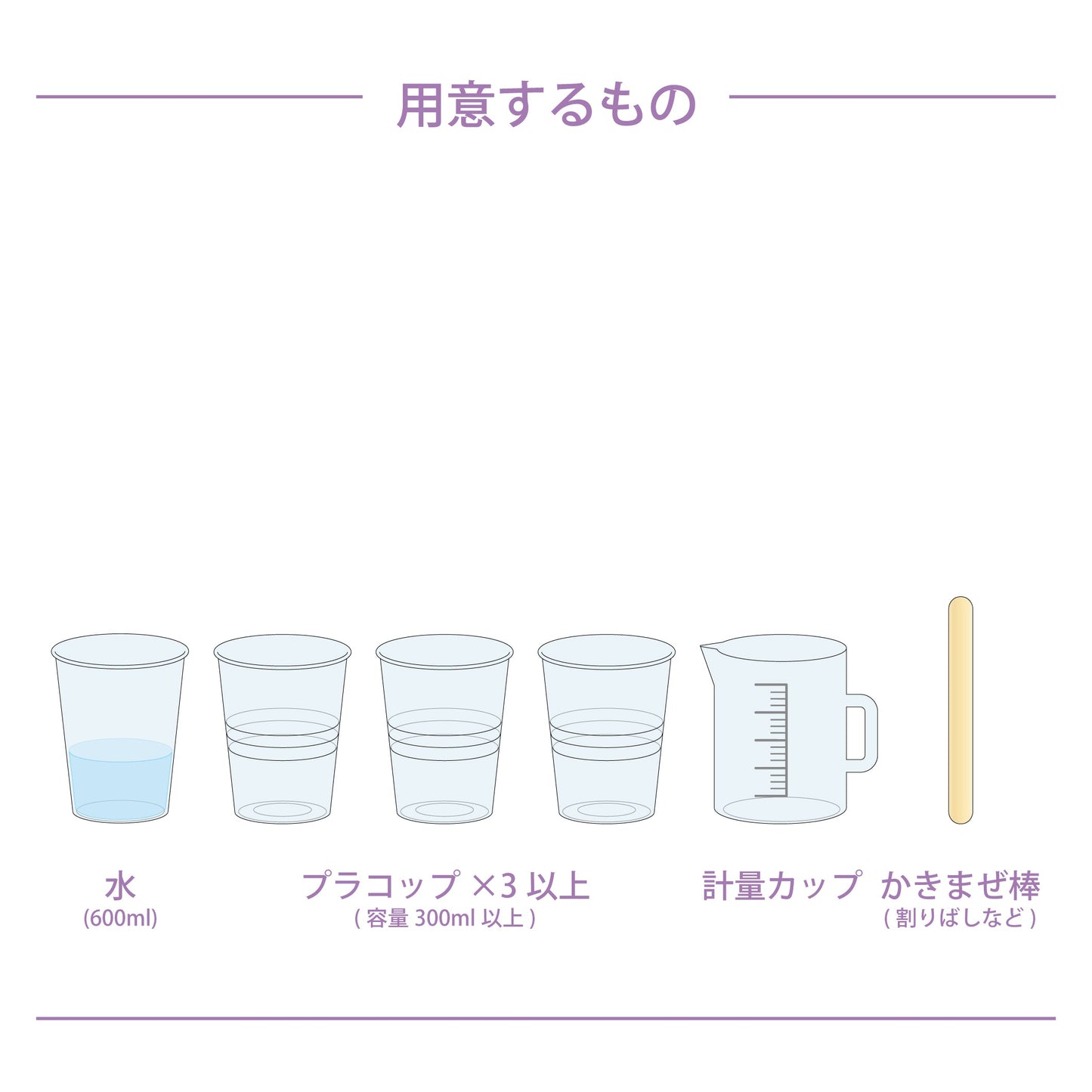 【おうちでできる実験キット】色が変わる水