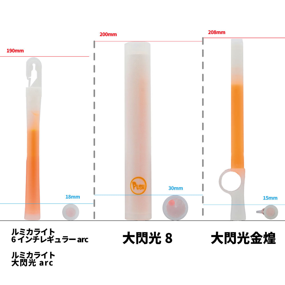 持ちやすい！ ルミカライト金煌 大閃光【ペンライトストア】